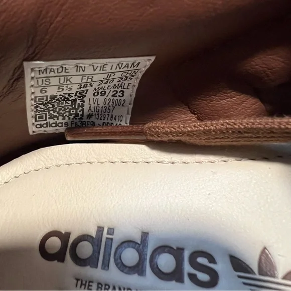NWT Adidas Samba OG Sneakers Preloved Brown Size Men 6/Women 7 - Picture 15 of 15